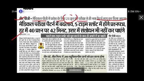 NEET PG 2024 Latest news updates | 2024 Exam Pattern changed???