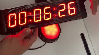 Ousmile Large Stopwatch with Start:Stop Button, LED Digital Timer with Remote || Product Review