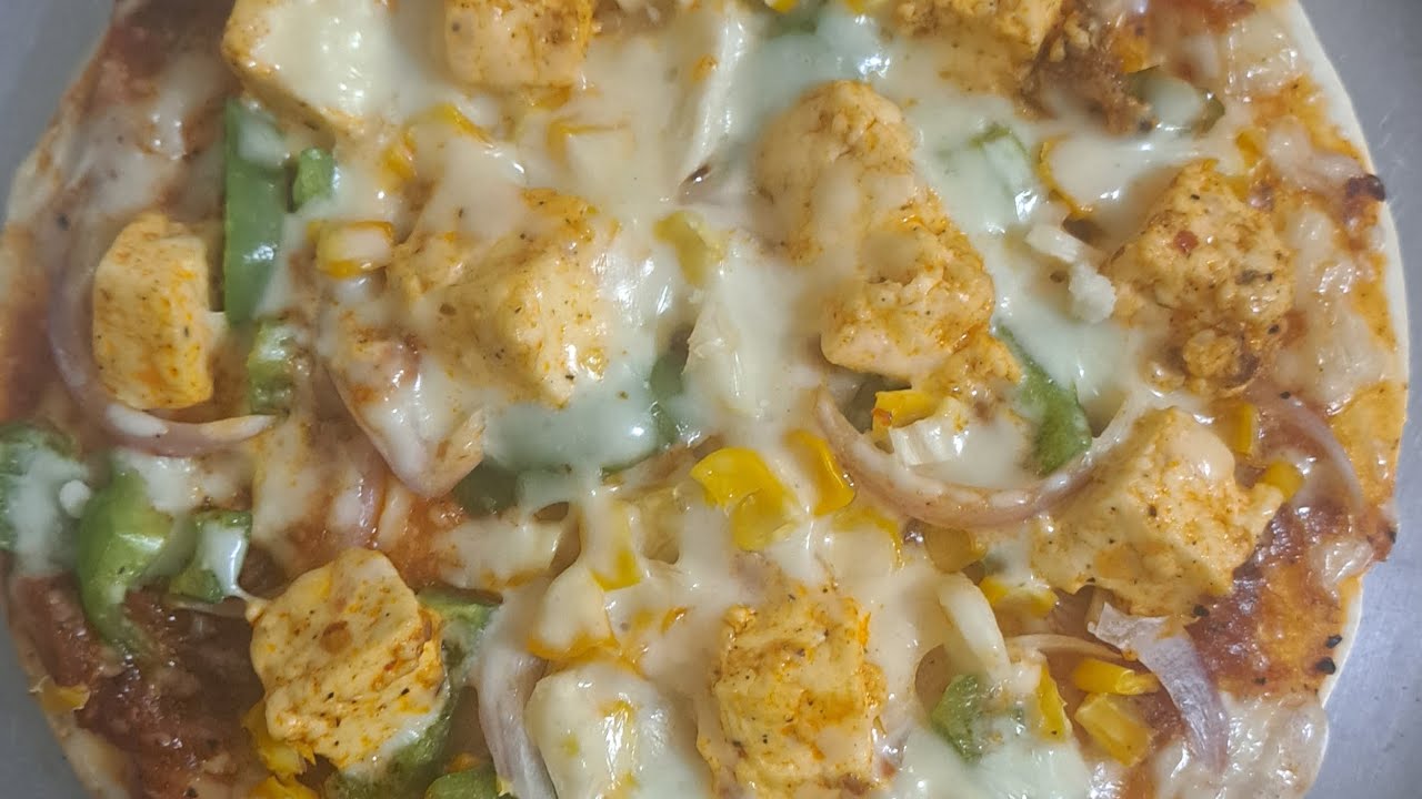 Pizza with Home-made pizza sauce