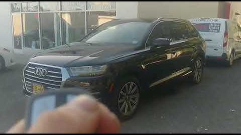 2018 Audi Q7 Remote Start