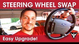 How to Replace a Steering Wheel Ford Falcon BA / BF Ute - DIY