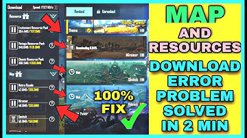 PUBG MOBILE: MAP DOWNLOAD ERROR PROBLEM 100% SOLUTION | PUBG MAP DOWNLOAD NAN PROBLEM 100% SOLUTION