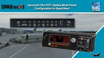 (Sim Video) AEROSOFT CRJ LVAR Autopilot Configuration