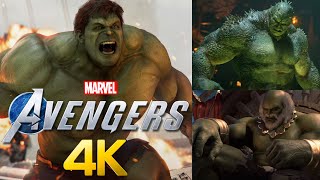 Marvel's Avengers￼ reassembled all HULK Boss Fights XBOX Series X 4K