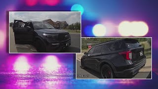 Man arrested for allegedly using 'police-like lights' in car