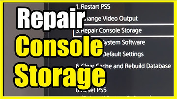 How to Repair Console Storage & Corrupted Drives on PS5 Console (Fast Tutorial)