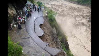 UNSEEN VIDEOS of Uttarakhand Floods triggered by Glacier Burst | Climate Change impact in Himalayas