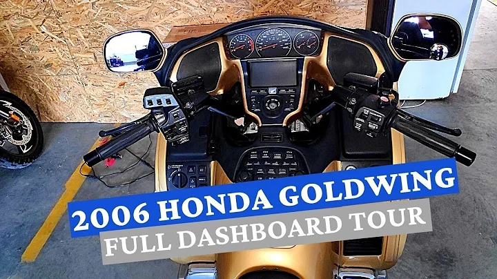 2006 Honda Goldwing GL1800 - Full Dashboard Tour