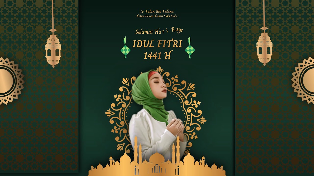 Download Kumpulan Ucapan Hari Raya, Video Template Powerpoint Ucapan ...