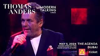 Thomas Anders - Dubai - 5 May