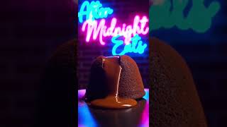 After Midnight Eats: Chocolate Lava Cake Oozing 🍫🔥