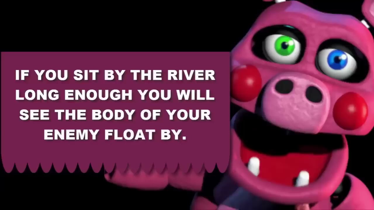 Speeches from some FNAF animatronics. 