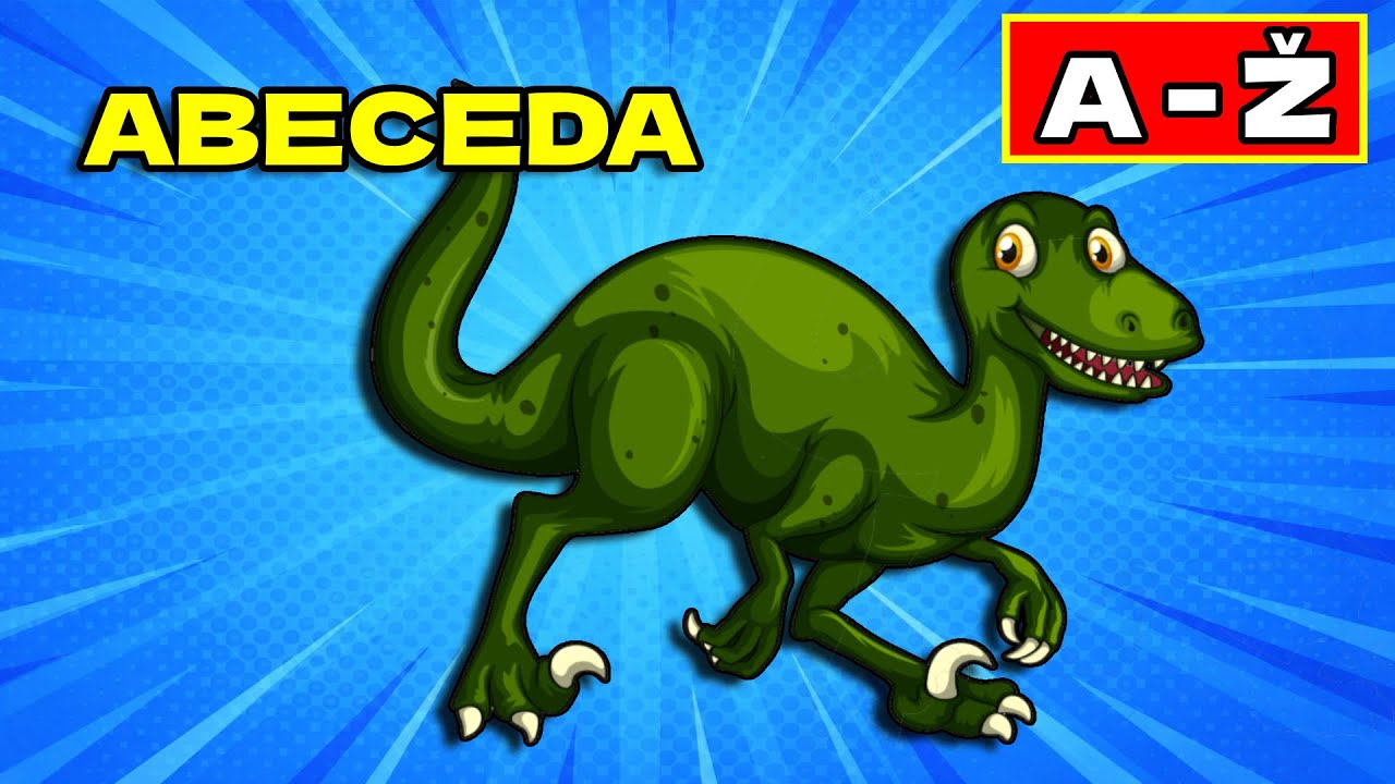 Učimo slova A–Ž uz DINOSAURE | Abeceda za djecu | Pepi TV