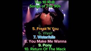 Top 10 R&amp;B Songs of The 90s