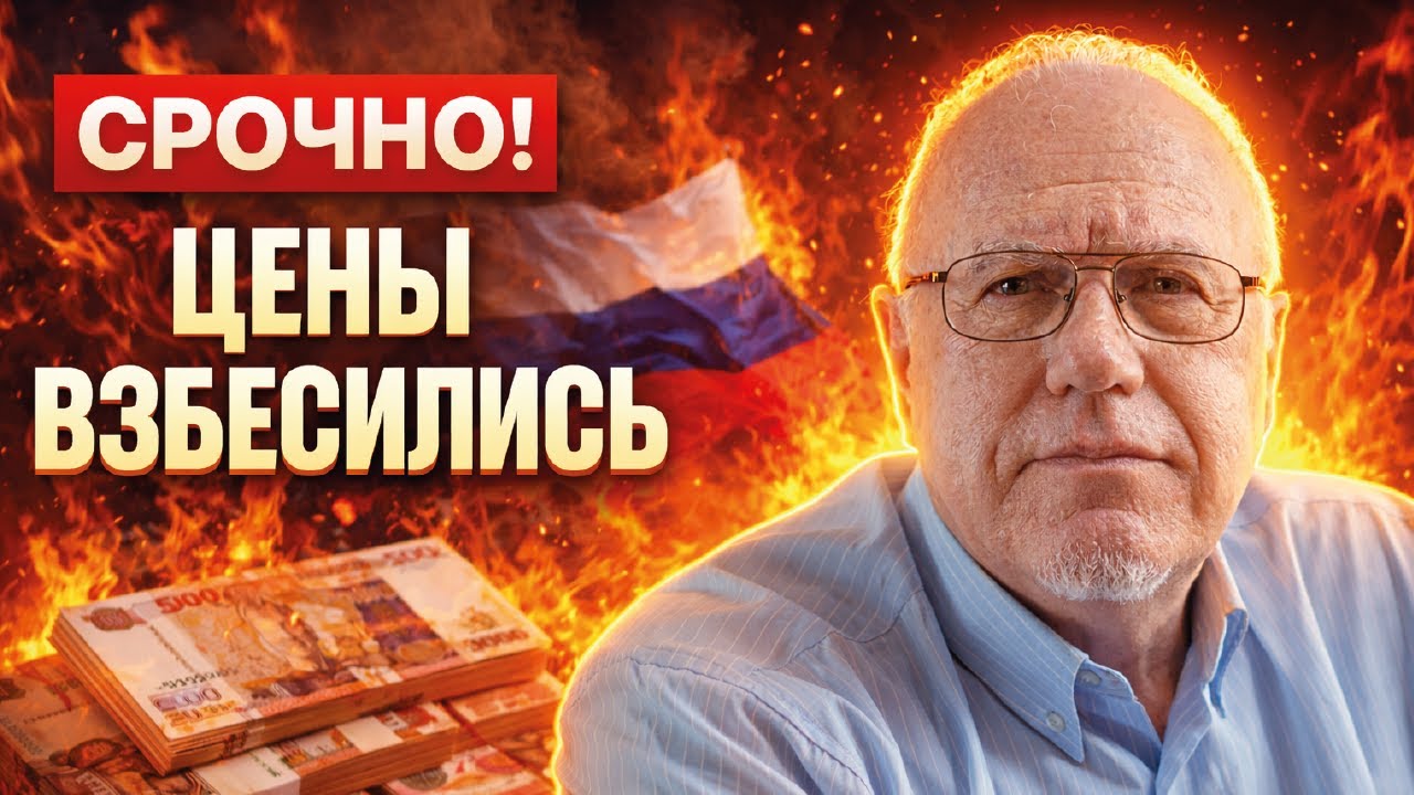 Цены сорвались с цепи! РЕКОРДНАЯ инфляция в РФ — русским не сладко / ЛИПСИЦ