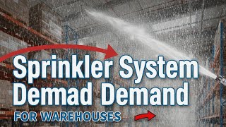 "Sprinkler System Demand for Warehouses | Firefighting Water Supply Design"