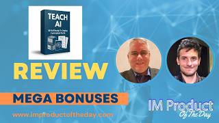 Teach AI Review + Award-Winning Bonuses To Make It Work FASTER (Worth $997)!