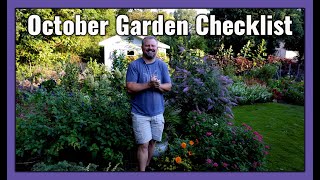 October Garden Checklist - 🍁🍁🍁Fall Transition Time!!