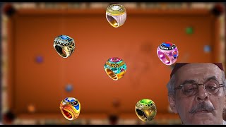 8 ball pool سلسلة الخواتم بدت اخيرا