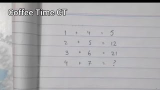 Math riddle | find the answer & comment below | Coffee Time CT Profile