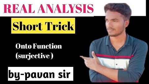 Onto Function (surjective ) short tricks in graph