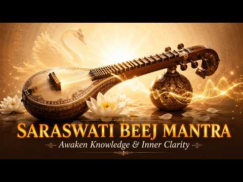Saraswati Beej Mantra ✨ Awaken Knowledge, Clarity & Creative Flow