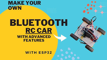 Bluetooth RC car with esp32