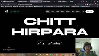 React Project + My portfolio