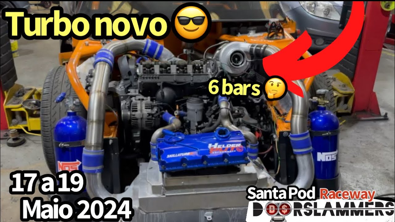 Montei um TURBO maior que o MOTOR   Drag cordoba TDI  🚀🚀