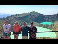 Family guests from the Netherlands visited 3 colors of Lake Kelimutu and Coffee Process Wolo paku