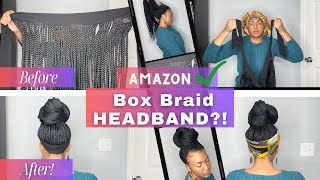 *NEW* Quick Wrap Braids! Motown Tress Seduction Quick Wrap with Headband Wig Braids 36' Review