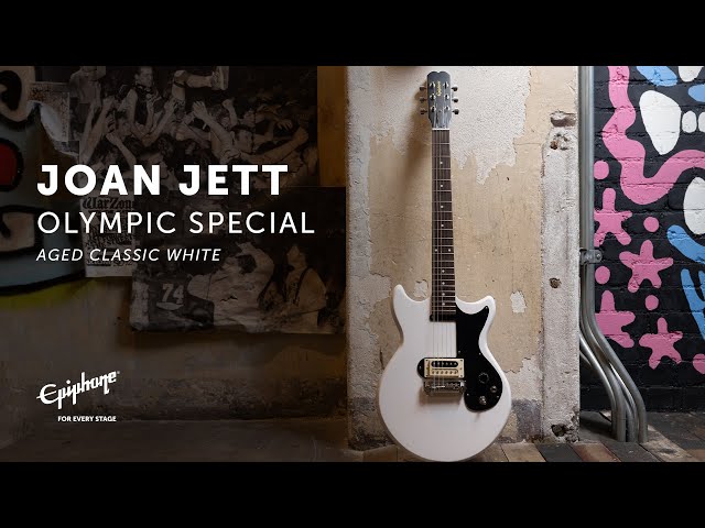 ギター Epiphone Joan Jett Olympic Special Joan Jett Olympic Special Limited Epiphone - YouTube