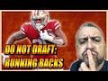 MUST AVOID RUNNING BACKS: FANTASY FOOTBALL 2022