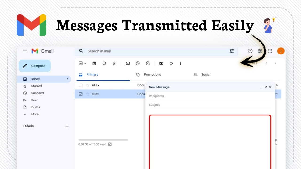 Как отправить факс из Gmail (с использованием защищенной связи)