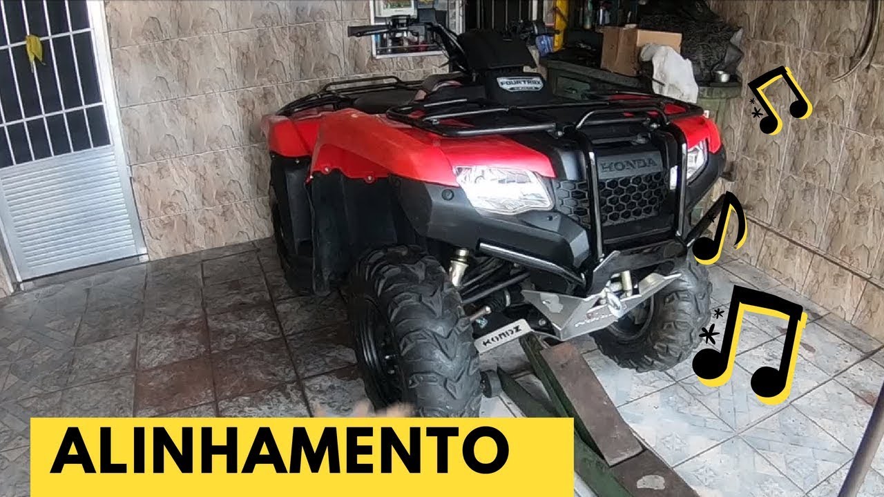 Como alinhar o quadriciclo Alinhamento de quadriciclo YouTube