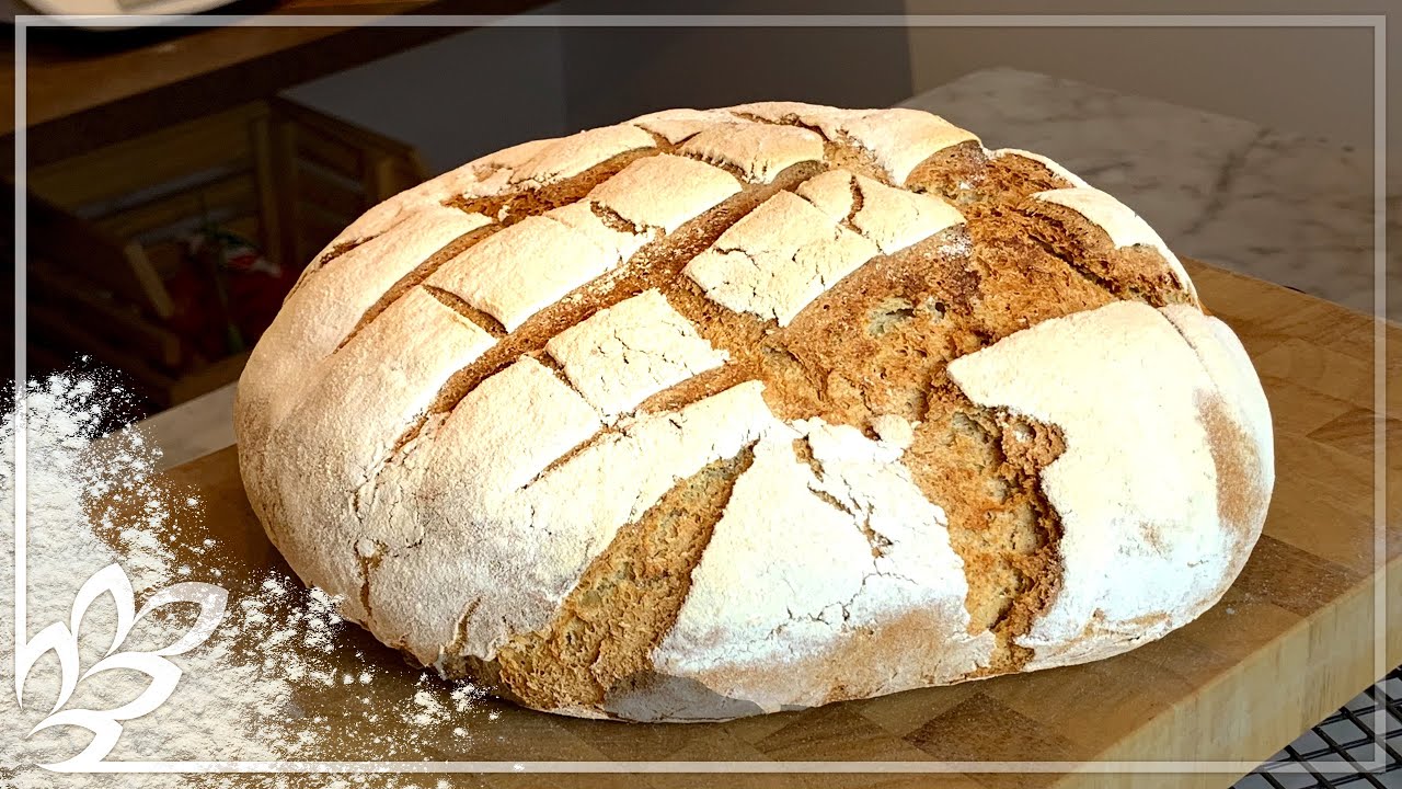 Kinderleicht - dieses Brot backt sich ohne Kneten von selbst! - YouTube