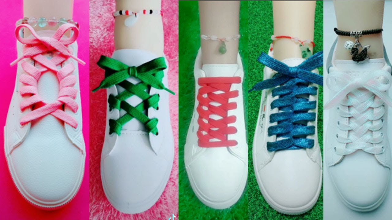 How To Tie Your Shoes 👟10 Coolest Ways To Tie Shoelaces 📌 TIK TOK DAILY ...