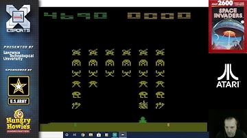 Atari 2600 Space Invaders | 4-1-20 | STATE CHAMPS! eSports