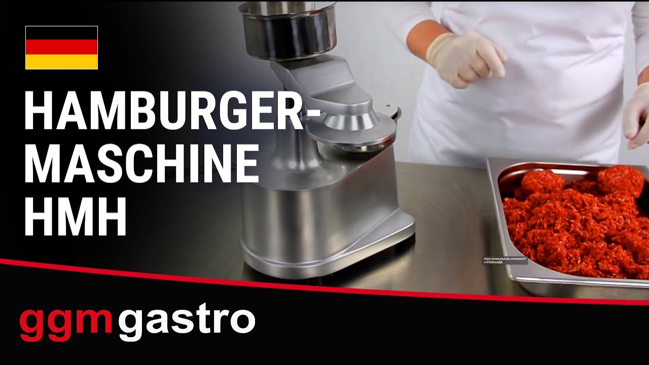  New  Hamburgermaschine HMH - GGM Gastro