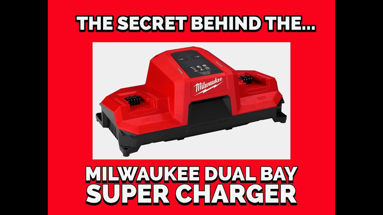 Double the Power, Half the Wait! Introducing the Milwaukee 48-59-1815 M18 18V Dual Bay Simultaneous Super Charger – Your Ultimate Charging Solution. ⚡🔋 * Delivers up to 6X Faster charging to 80% for