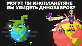 Могут ли пришельцы на расстоянии 65 миллионов световых лет увидеть на Земле живых динозавров?