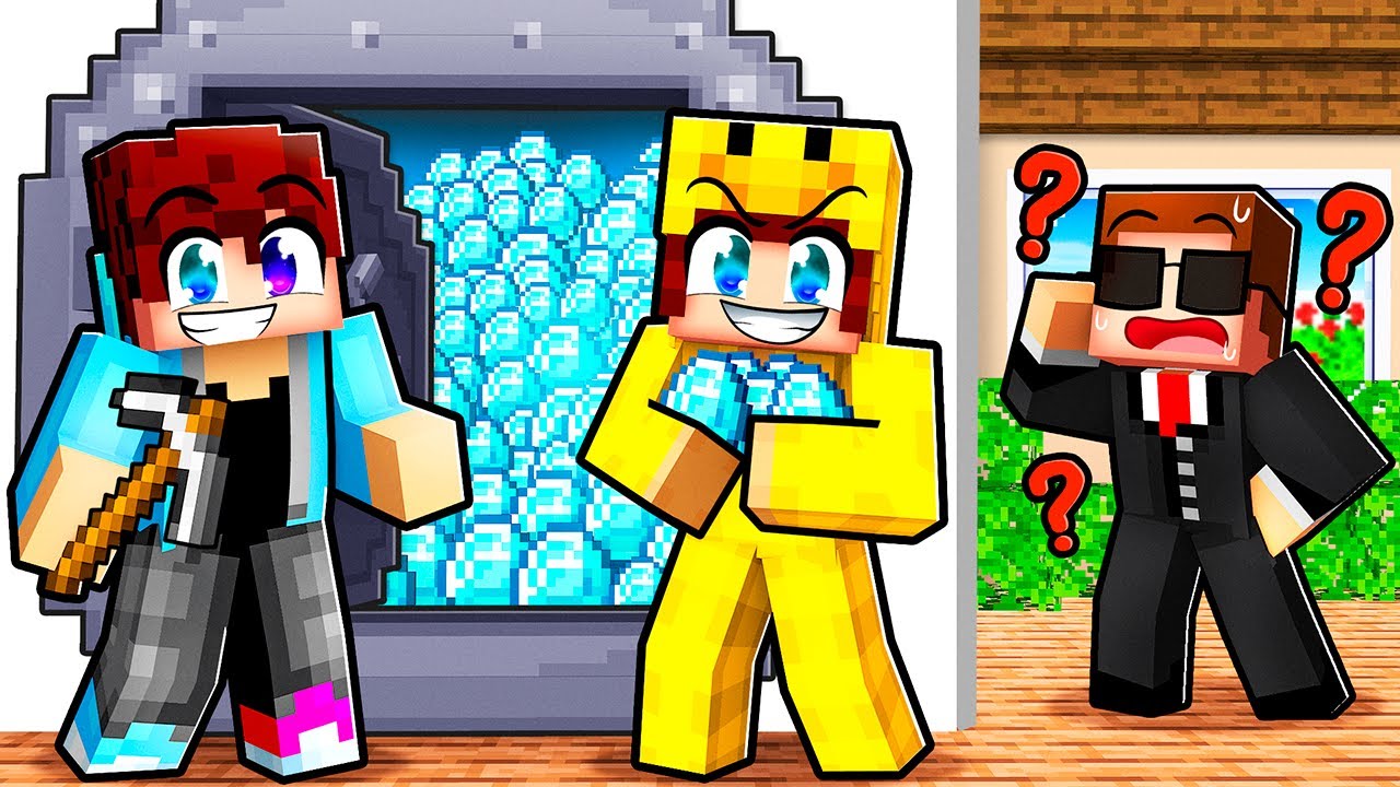 BANK OVERVALLEN Met ALEX! (Minecraft Survival)