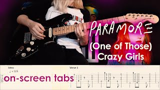 Paramore - (One of Those) Crazy Girls | Guitar cover w/play-along tabs + download