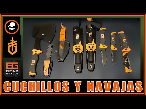 Video: Cuchillos Gerber Bear Grylls: dispositivo y propósito