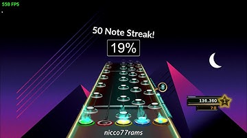 Clone Hero: i am getting better at quads
