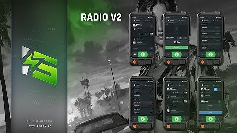FiveM | Advanced Radio Script [ESX & QBCore & QBOX]