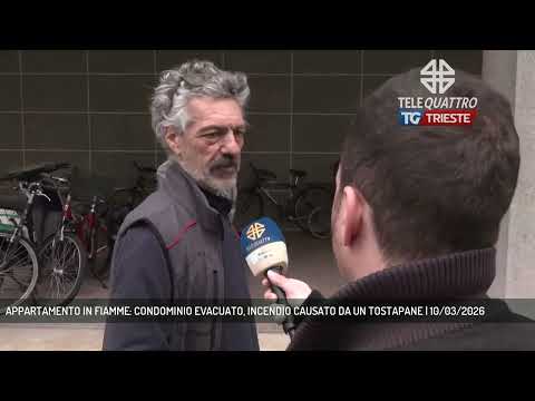 Video APPARTAMENTO IN FIAMME: CONDOMINIO EVACUATO, INCENDIO CAUSATO DA UN TOSTAPANE | 10/03/2026