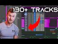 Breaking down a 130 track song not what you expect