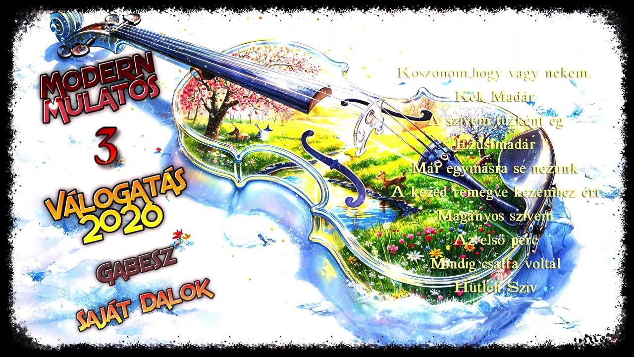 Gabesz Saját Dalok Válogatás-2026/3...( Modern Mulatós )