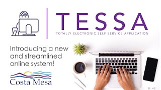 Costa Mesa Introduces TESSA - Totally Electronic Self Service App screenshot 1